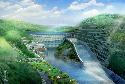 三更罗镇老挝南塔河1号水电站项目